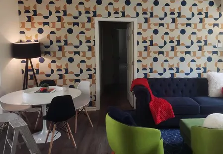 Wallpaper installation in San Antonio